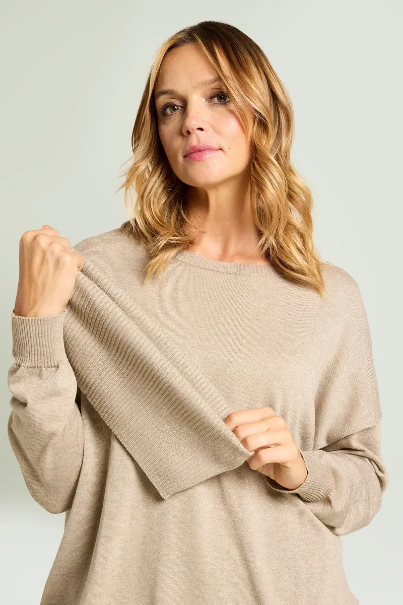 MAGLIA SHINY CON COLLO STACCABILE Donna miniatura 2