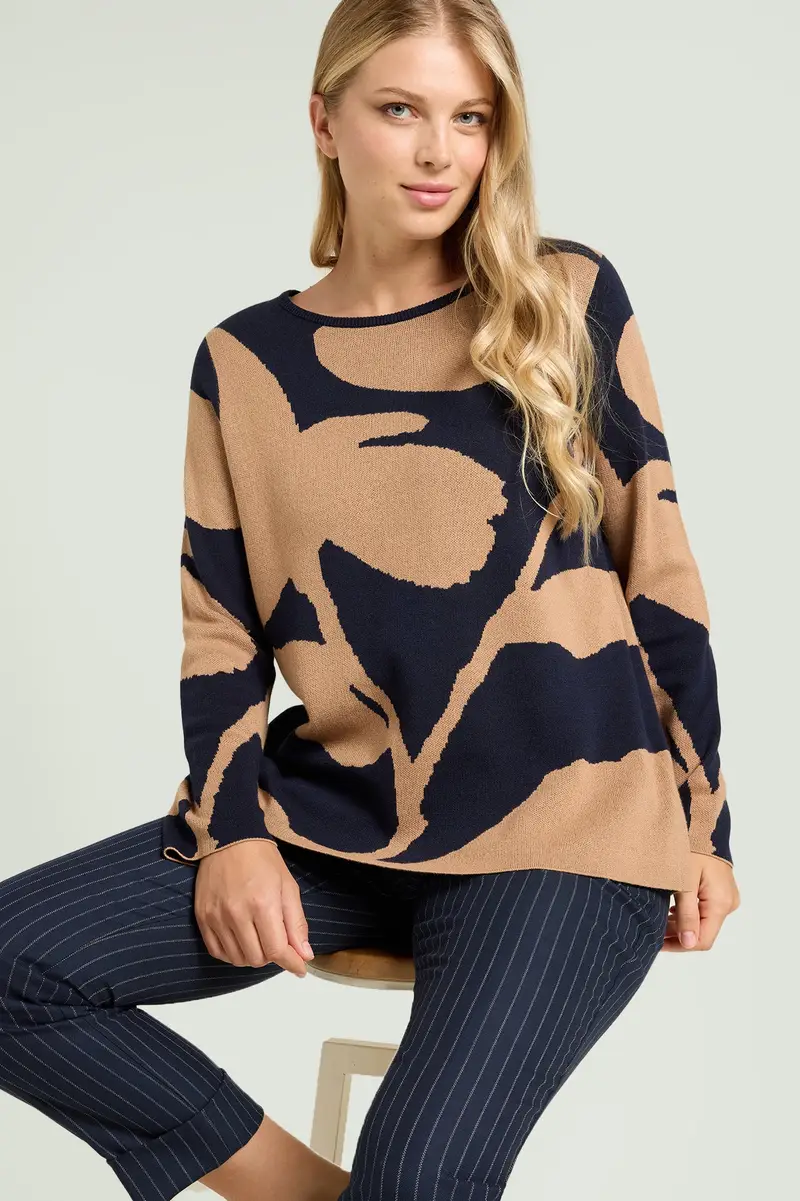 Luisa Viola MAGLIA STAMPATA Donna