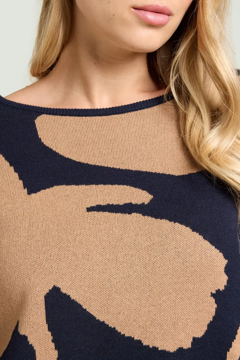 Luisa Viola MAGLIA STAMPATA Donna miniatura 2