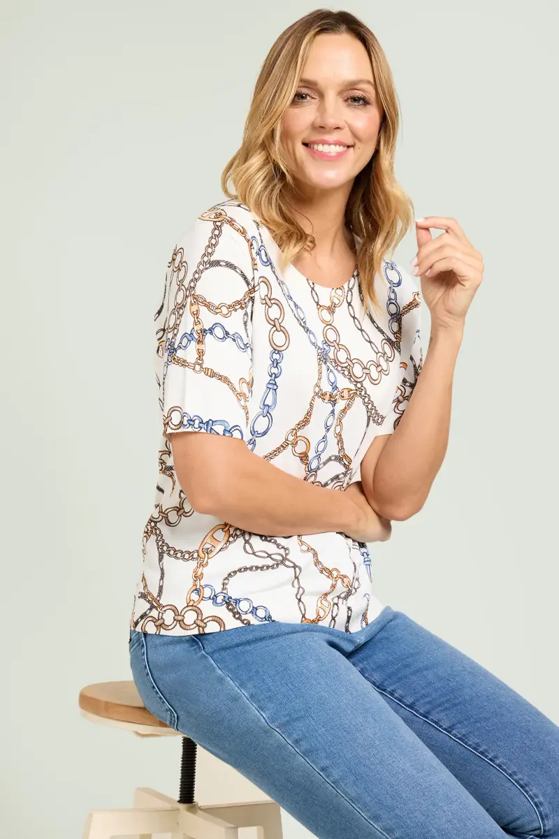 MAGLIA STAMPATA Donna miniatura 4