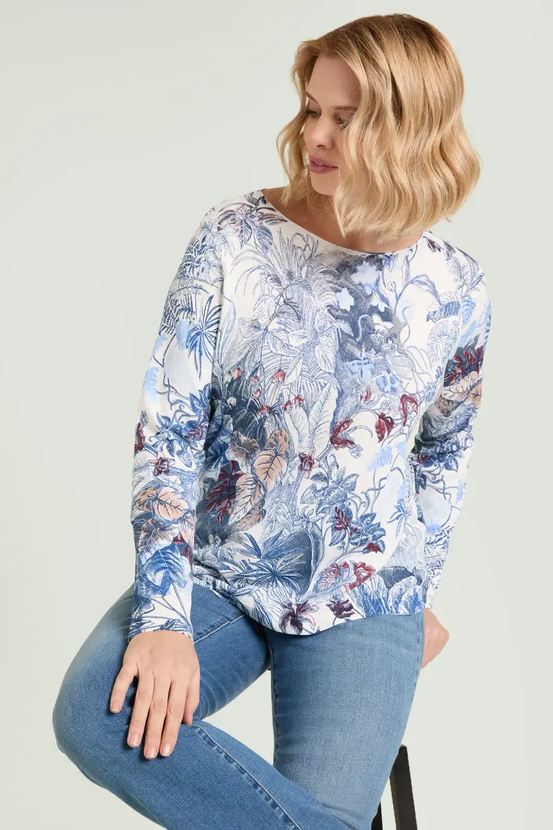 MAGLIA STAMPATA Donna