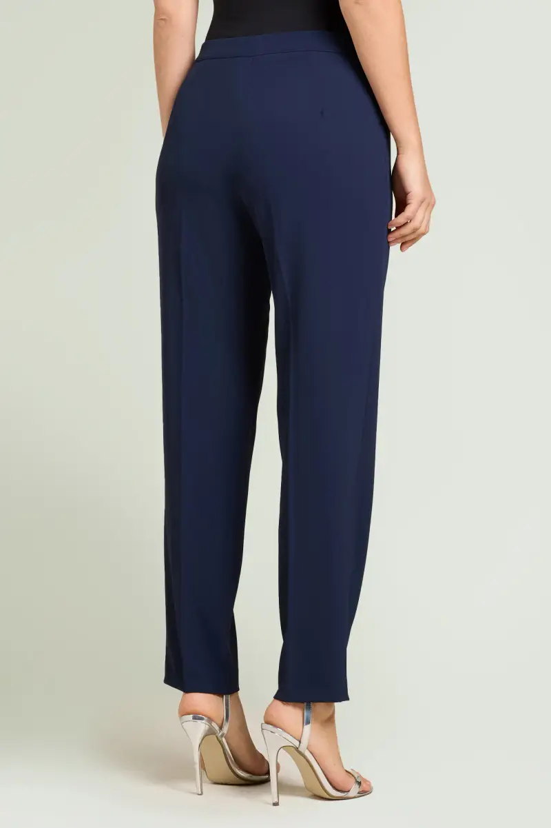 PANTALONI A SIGARETTA IN CADY Donna miniatura 3