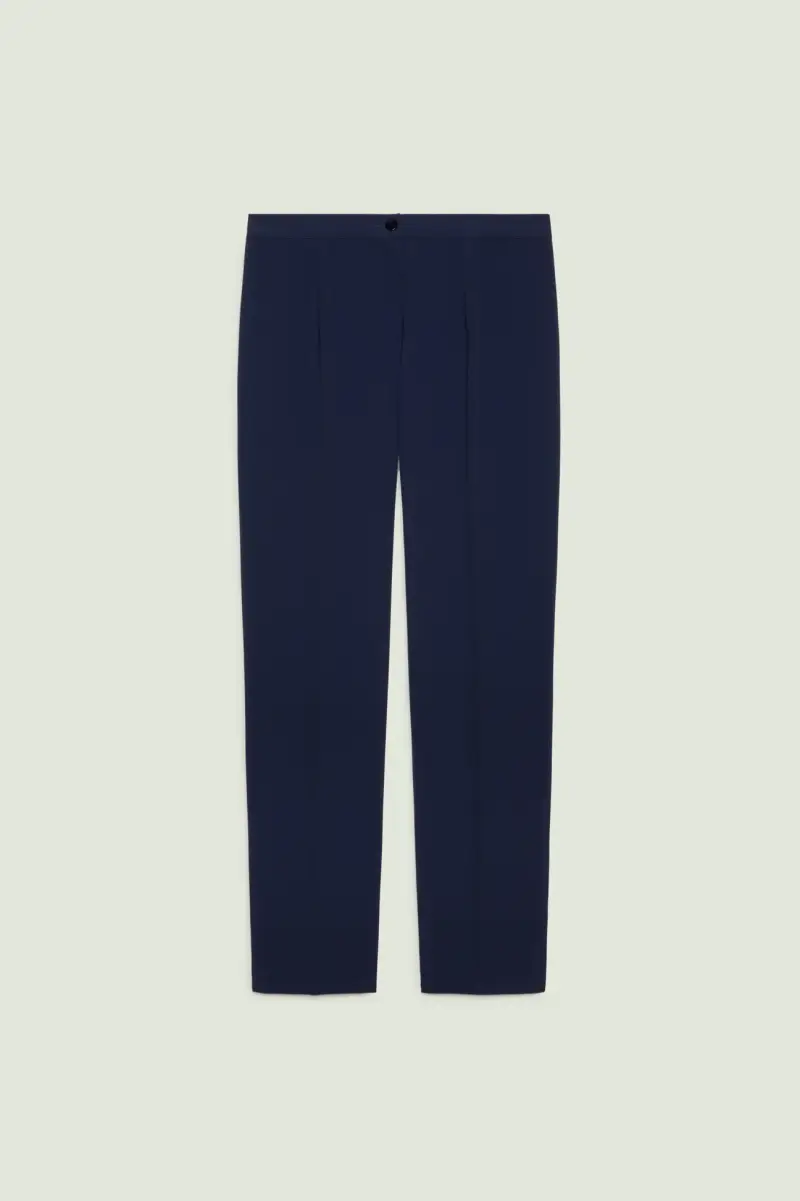 PANTALONI A SIGARETTA IN CADY Donna miniatura 5