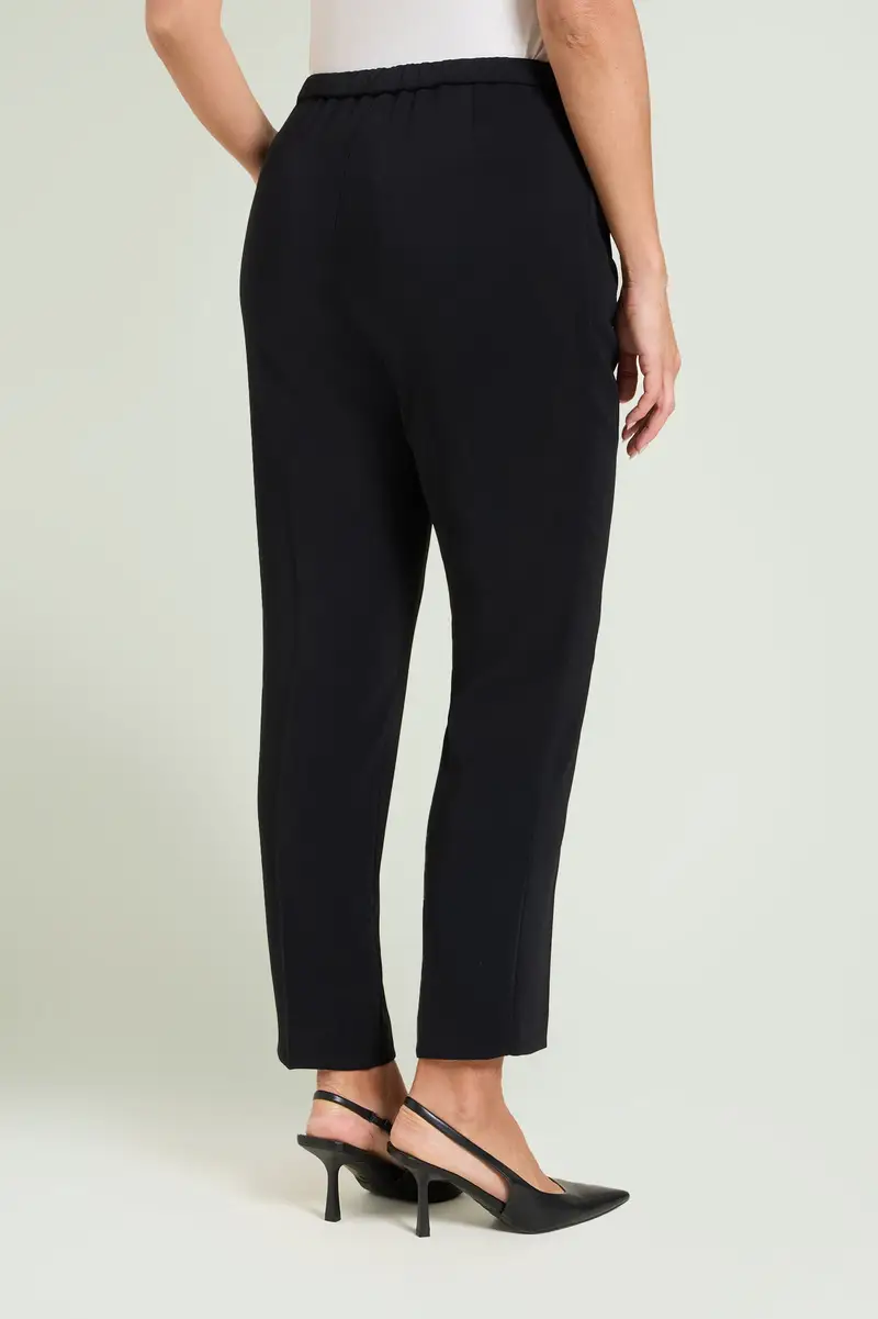 Luisa Viola PANTALONI A SIGARETTA IN CREPE CADY Donna miniatura 3