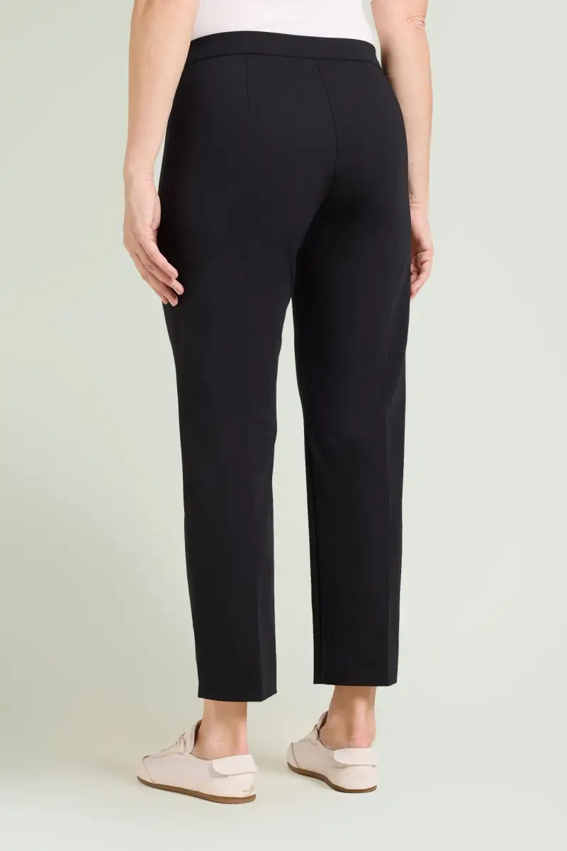 PANTALONI A SIGARETTA IN PUNTO MILANO Donna miniatura 3