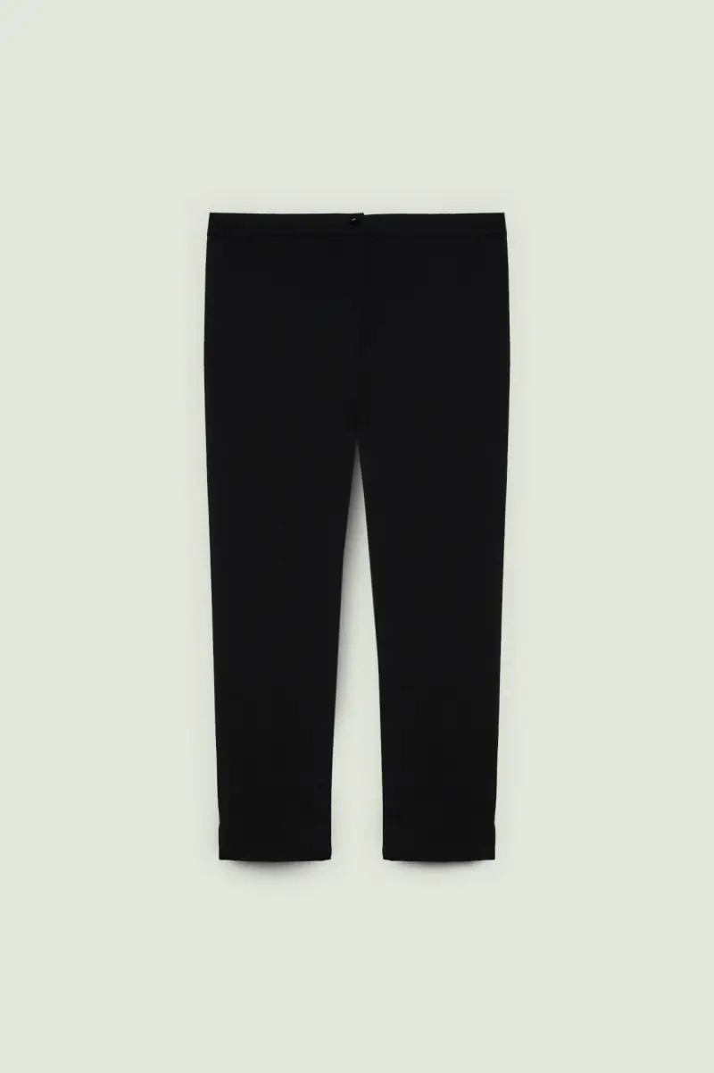 PANTALONI A SIGARETTA IN PUNTO MILANO Donna miniatura 5