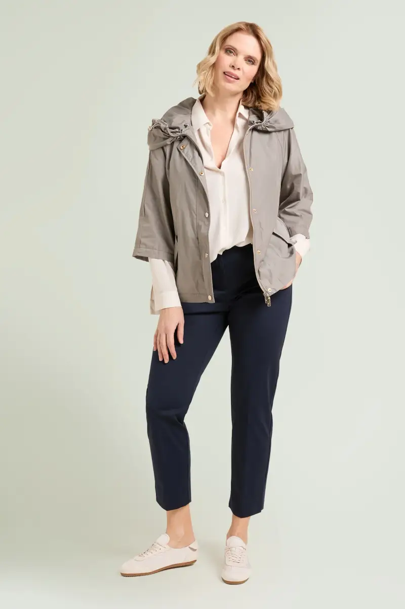 PANTALONI A SIGARETTA IN PUNTO MILANO Donna