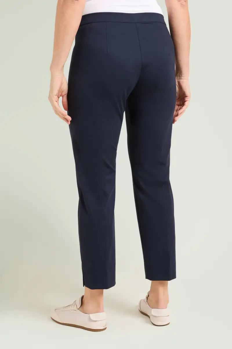 PANTALONI A SIGARETTA IN PUNTO MILANO Donna miniatura 3