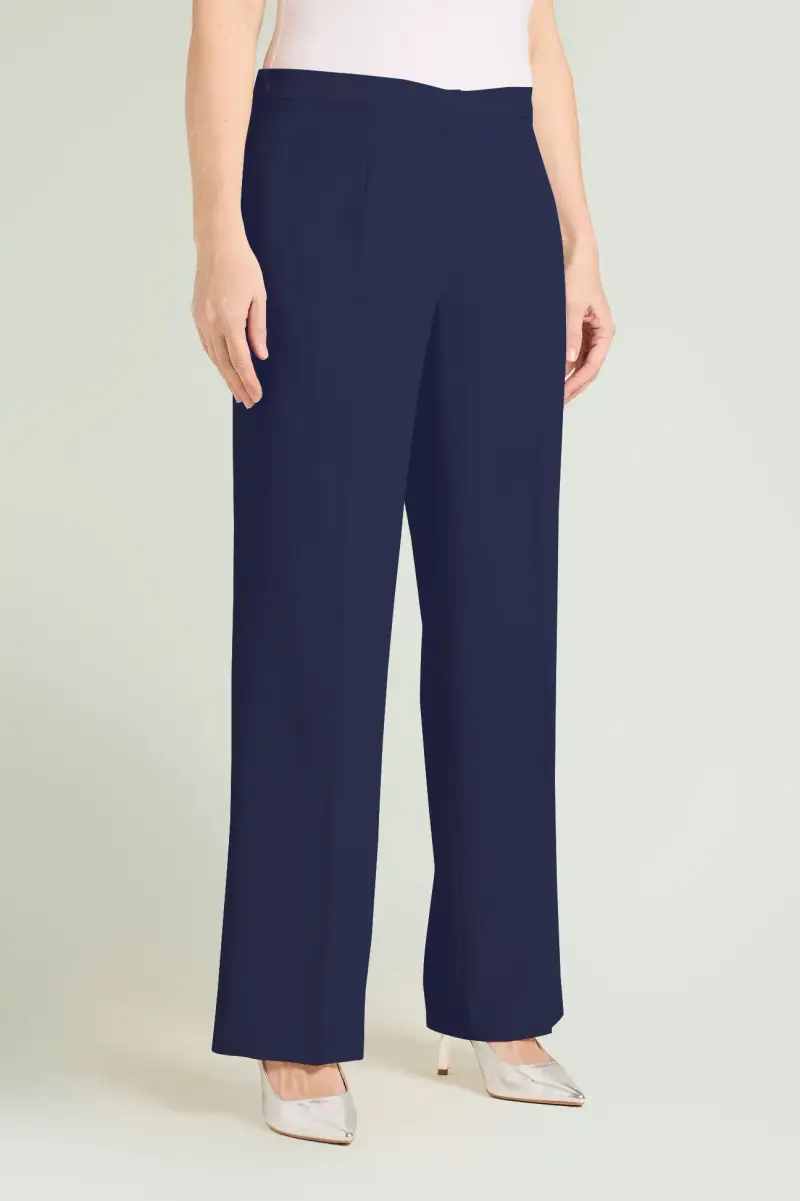 PANTALONI AMPI IN CADY Donna miniatura 2