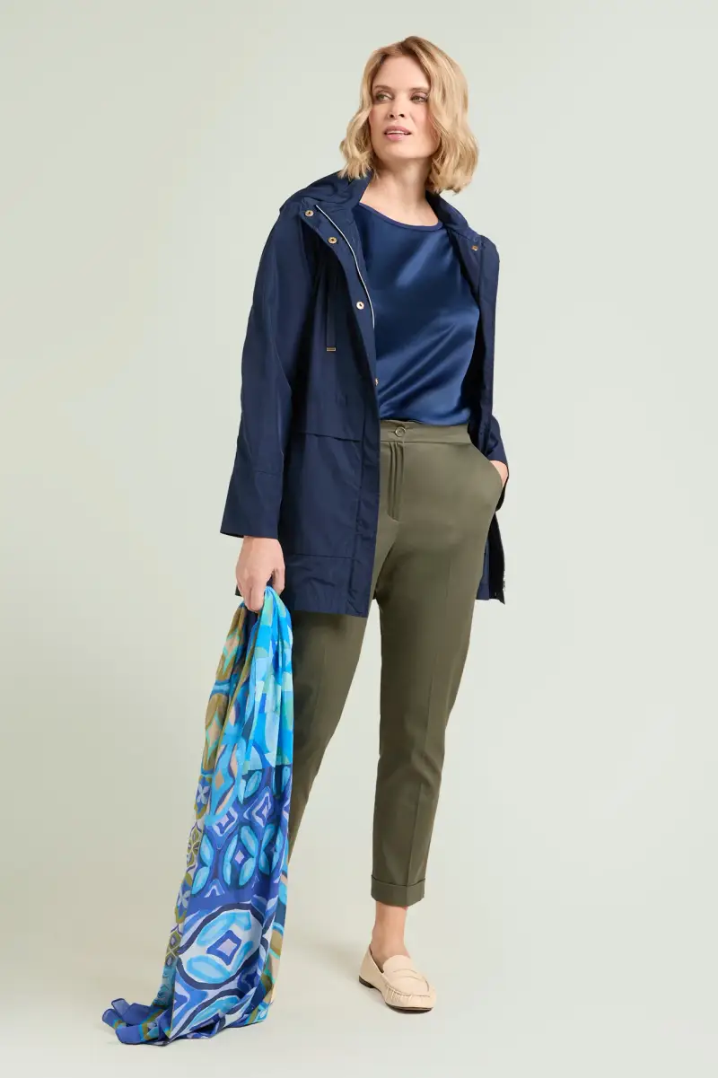 PANTALONI CHINOS IN RASATELLO Donna