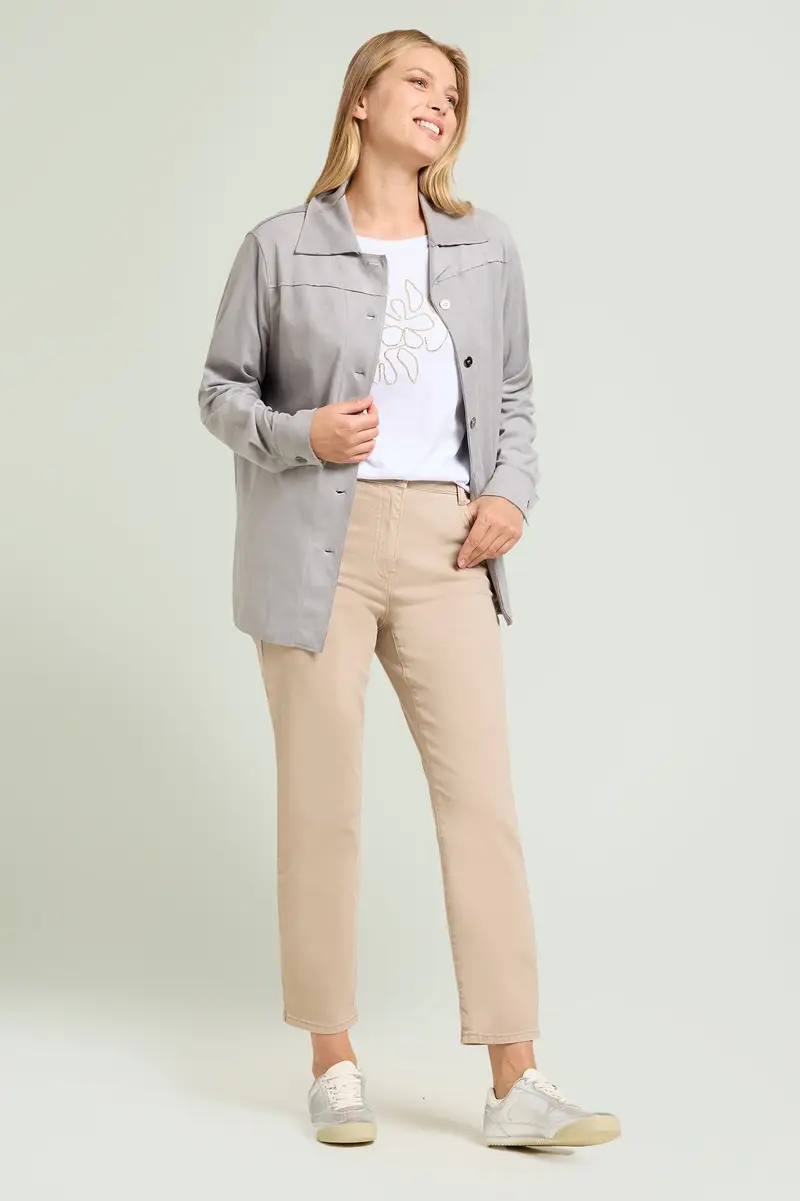 Luisa Viola PANTALONI CINQUE TASCHE IN WINTER DRILL Donna