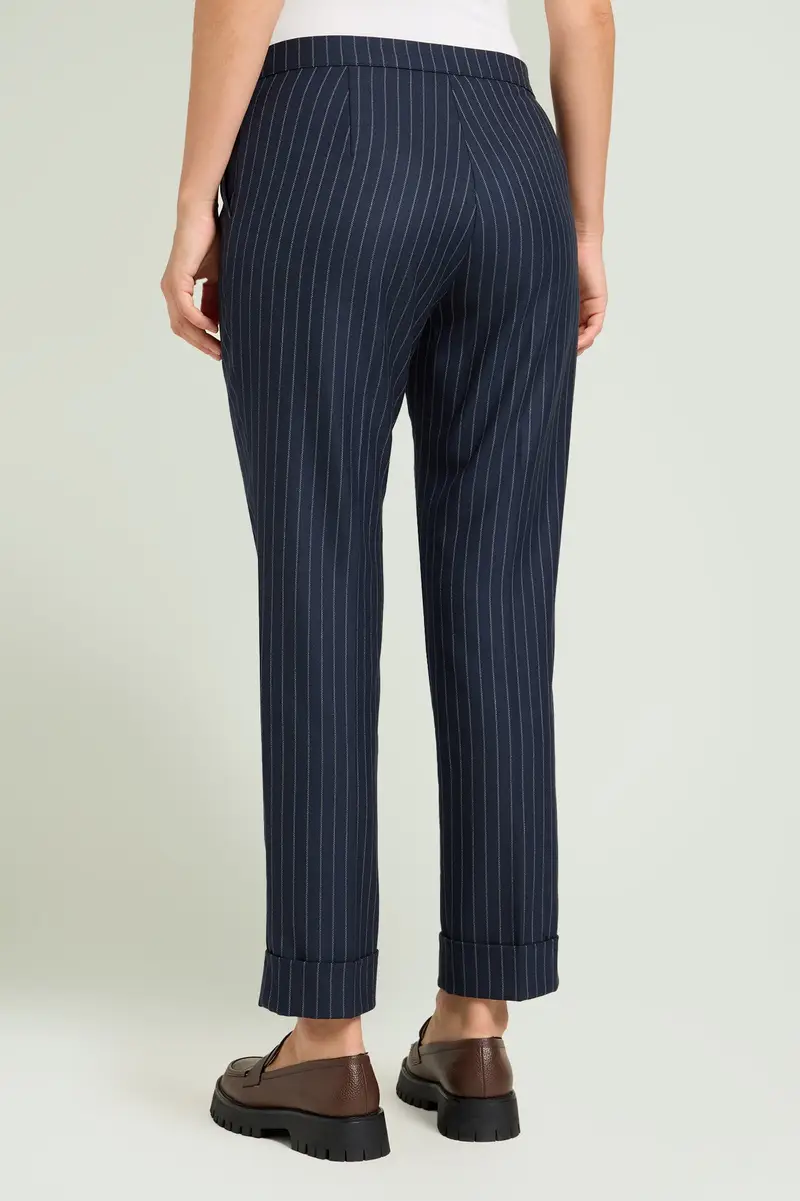 Luisa Viola PANTALONI GESSATI Donna miniatura 2