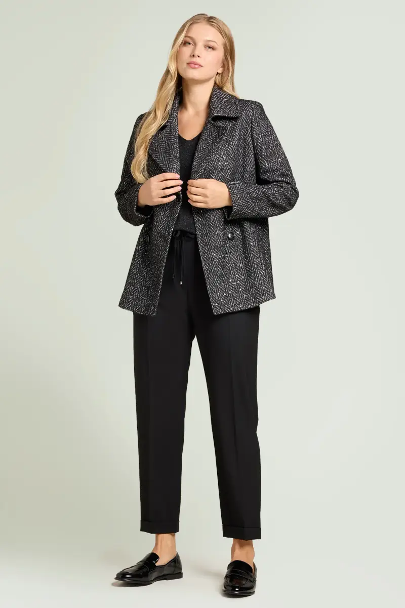 PANTALONI JOGGER IN TELA Donna