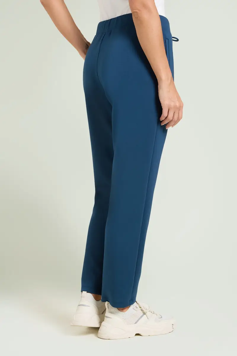 Luisa Viola PANTALONI JOGGER PULL-ON IN JERSEY SCUBA Donna miniatura 3