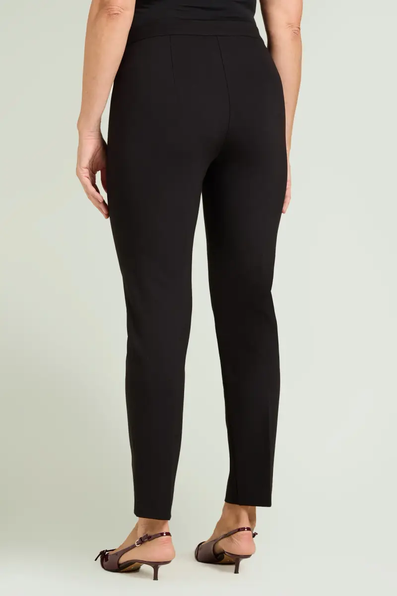 PANTALONI NO HIPS A SIGARETTA IN PUNTO MILANO Donna miniatura 3