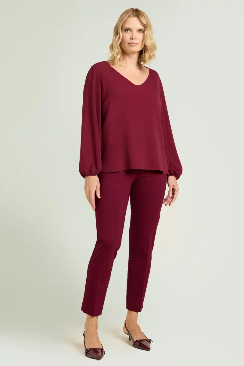 PANTALONI NO HIPS A SIGARETTA IN PUNTO MILANO Donna