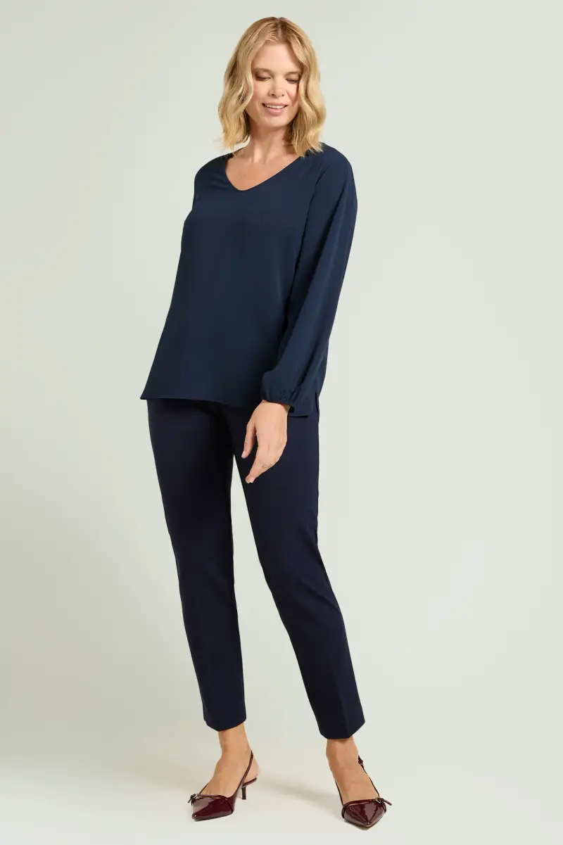 PANTALONI NO HIPS A SIGARETTA IN PUNTO MILANO Donna