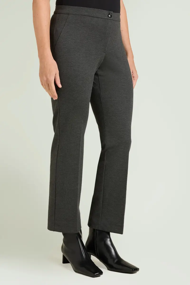 PANTALONI NO-HIPS KICK FLARE IN PUNTO MILANO Donna miniatura 2