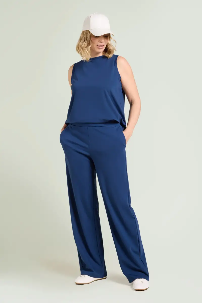 PANTALONI PULL-ON AMPI IN TECNOVISCOSA Donna