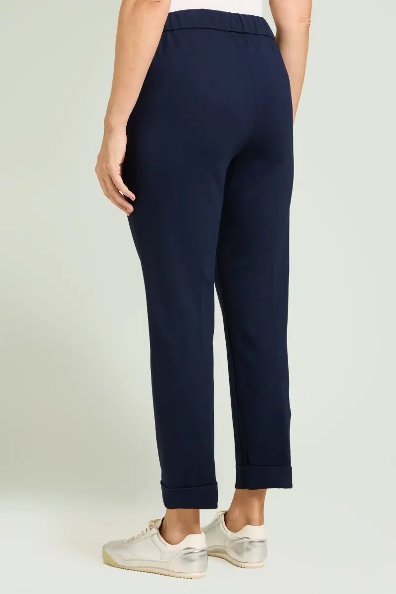 PANTALONI PULL-ON CHINOS IN PUNTO MILANO Donna miniatura 3