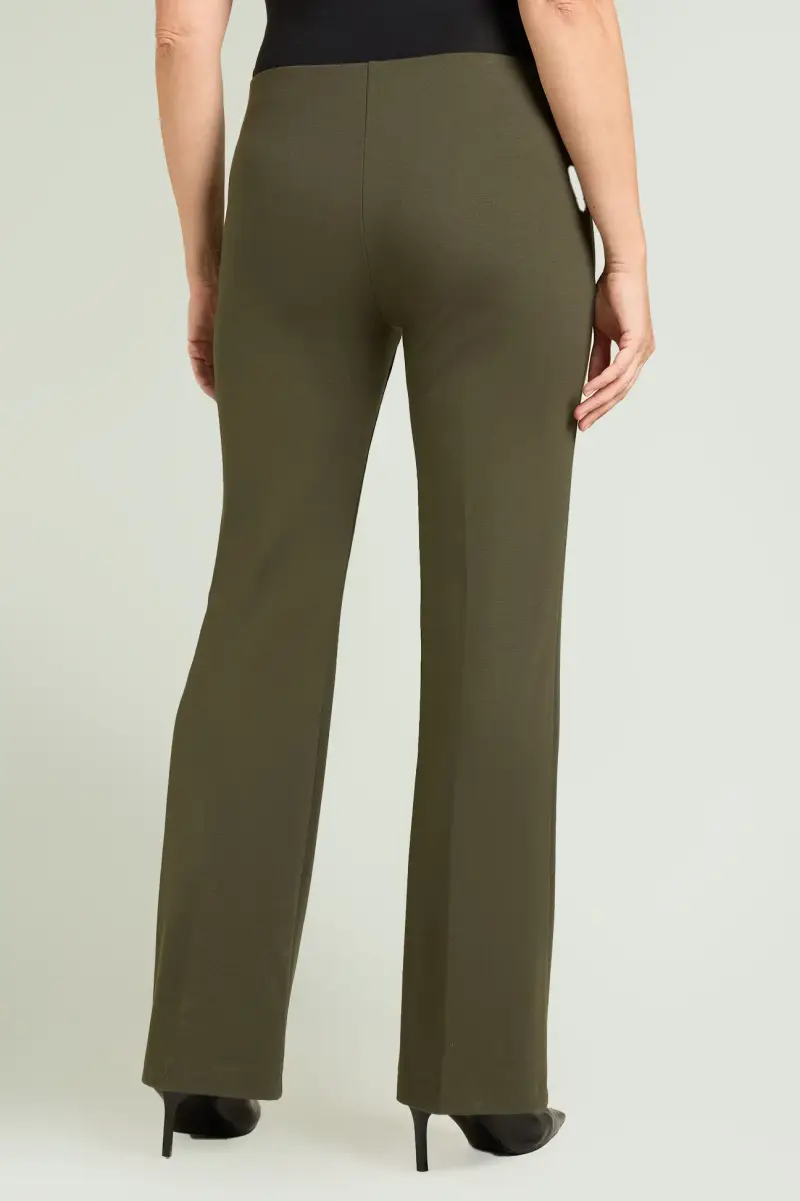 PANTALONI PULL-ON FLARE IN PUNTO MILANO Donna miniatura 3
