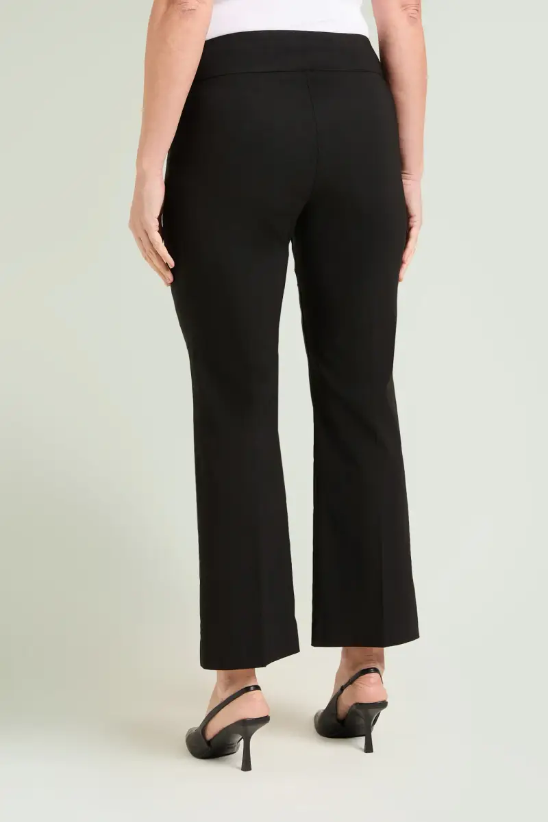 PANTALONI PULL-ON KICK FLARE IN BENGALINA Donna miniatura 3
