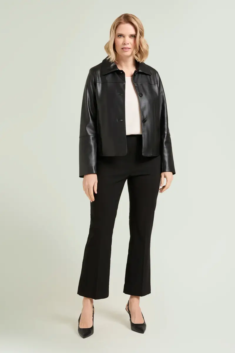 PANTALONI PULL-ON KICK FLARE IN BENGALINA Donna