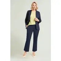PANTALONI PULL-ON KICK FLARE IN PUNTO MILANO Donna miniatura 5
