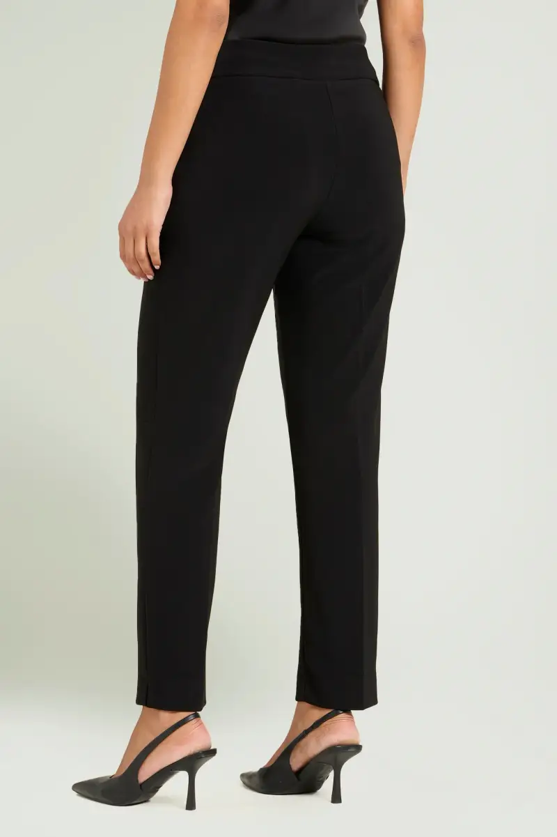 PANTALONI PULL-ON SKINNY IN COMPATTO STRETCH Donna miniatura 3