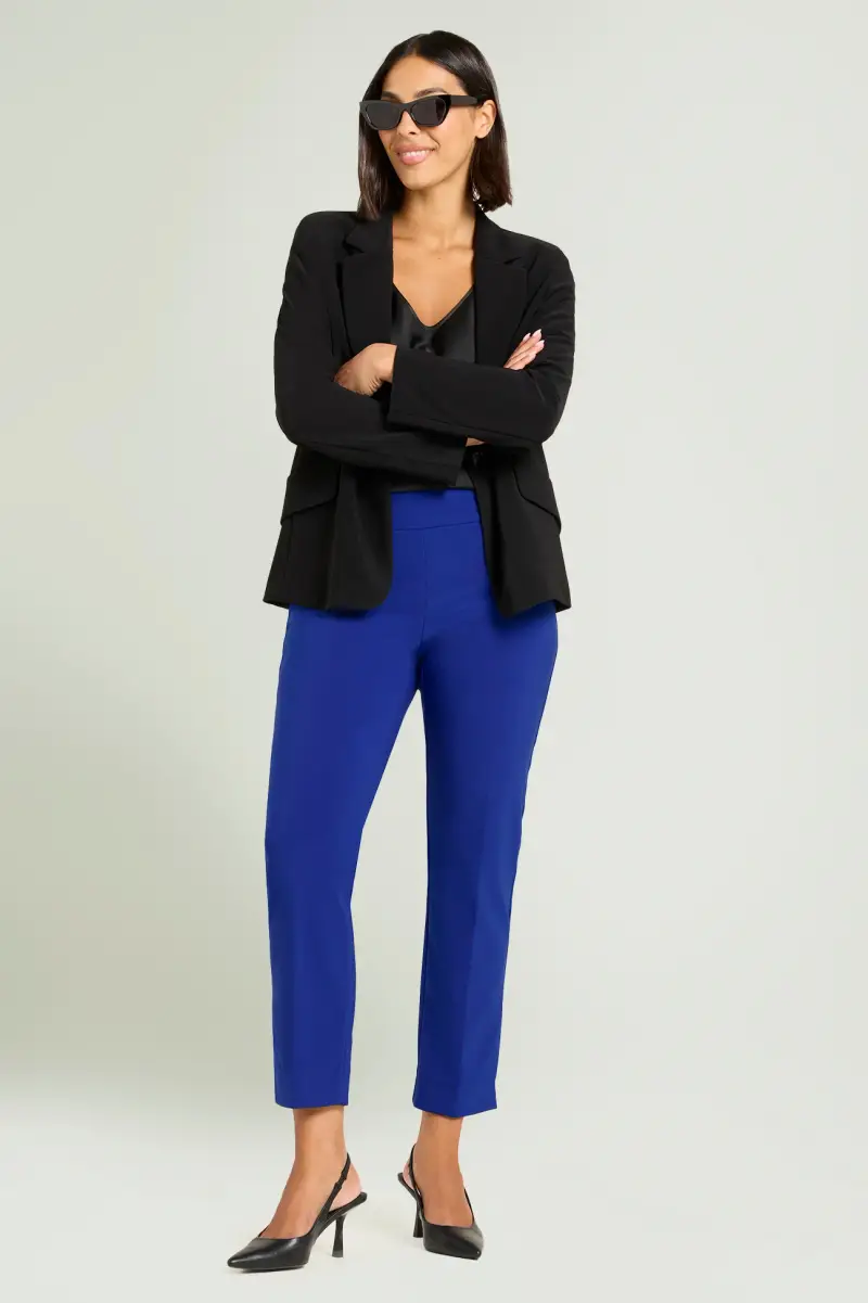 PANTALONI PULL-ON SKINNY IN COMPATTO STRETCH Donna
