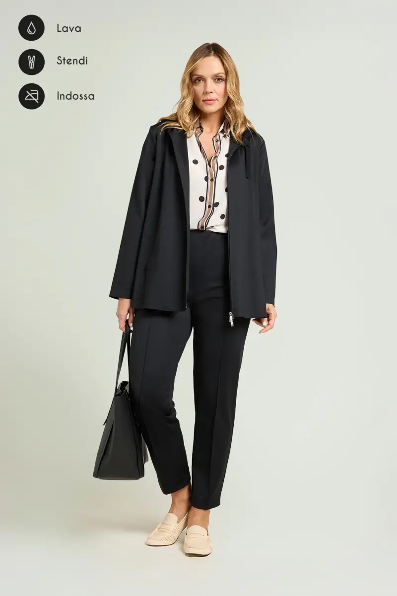 PANTALONI PULL-ON SKINNY IN TECNO-STRETCH Donna