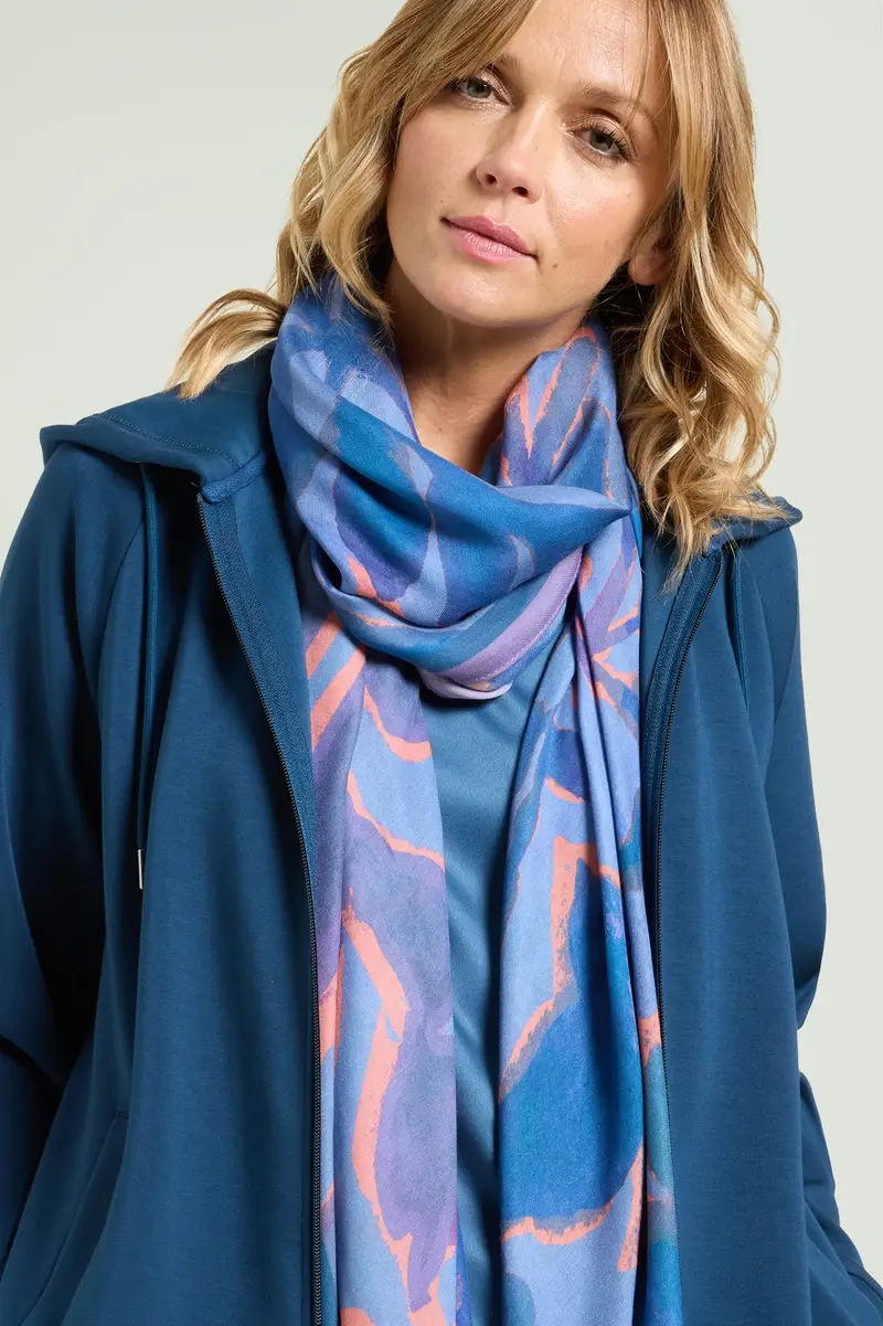 Luisa Viola SCIARPA FOULARD STAMPATA Donna