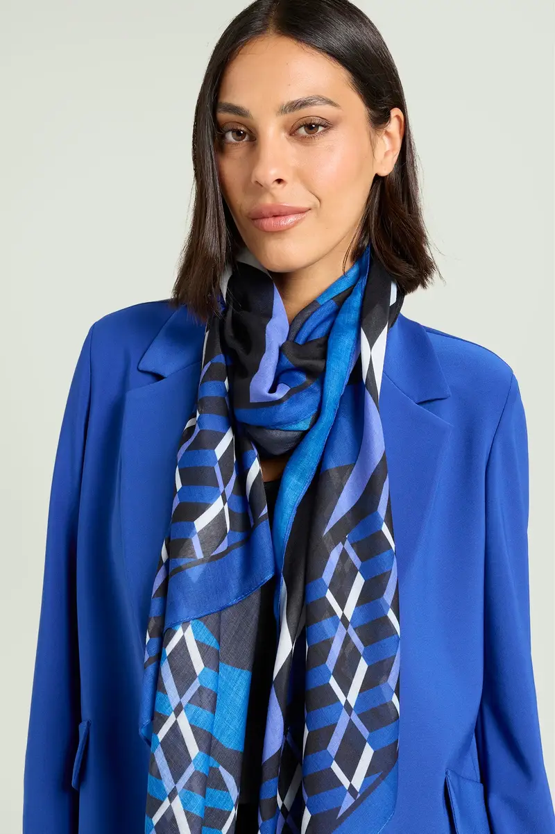 SCIARPA FOULARD STAMPATA Donna