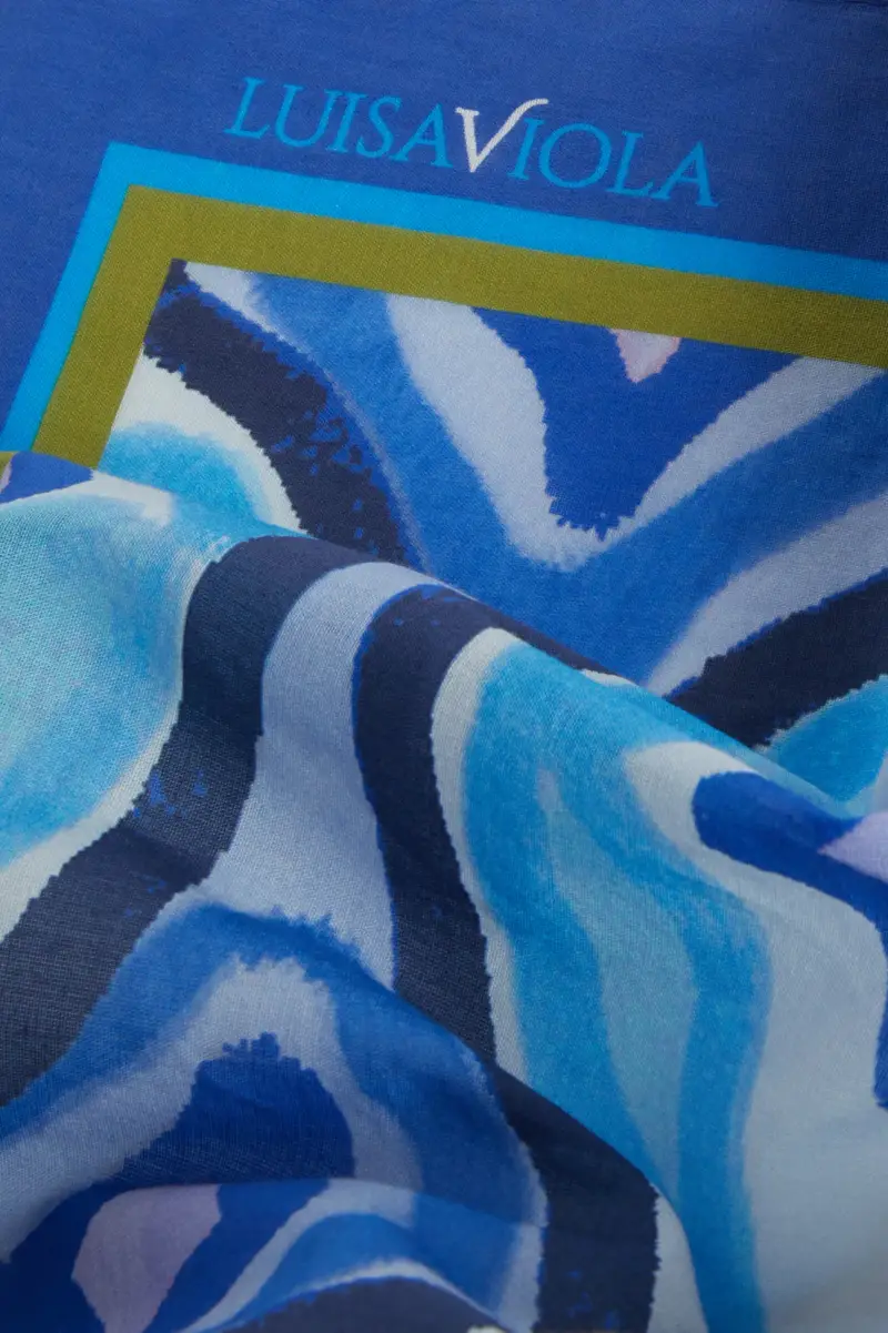 STOLA STAMPATA Donna miniatura 3