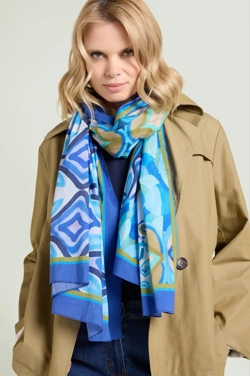 STOLA STAMPATA Donna