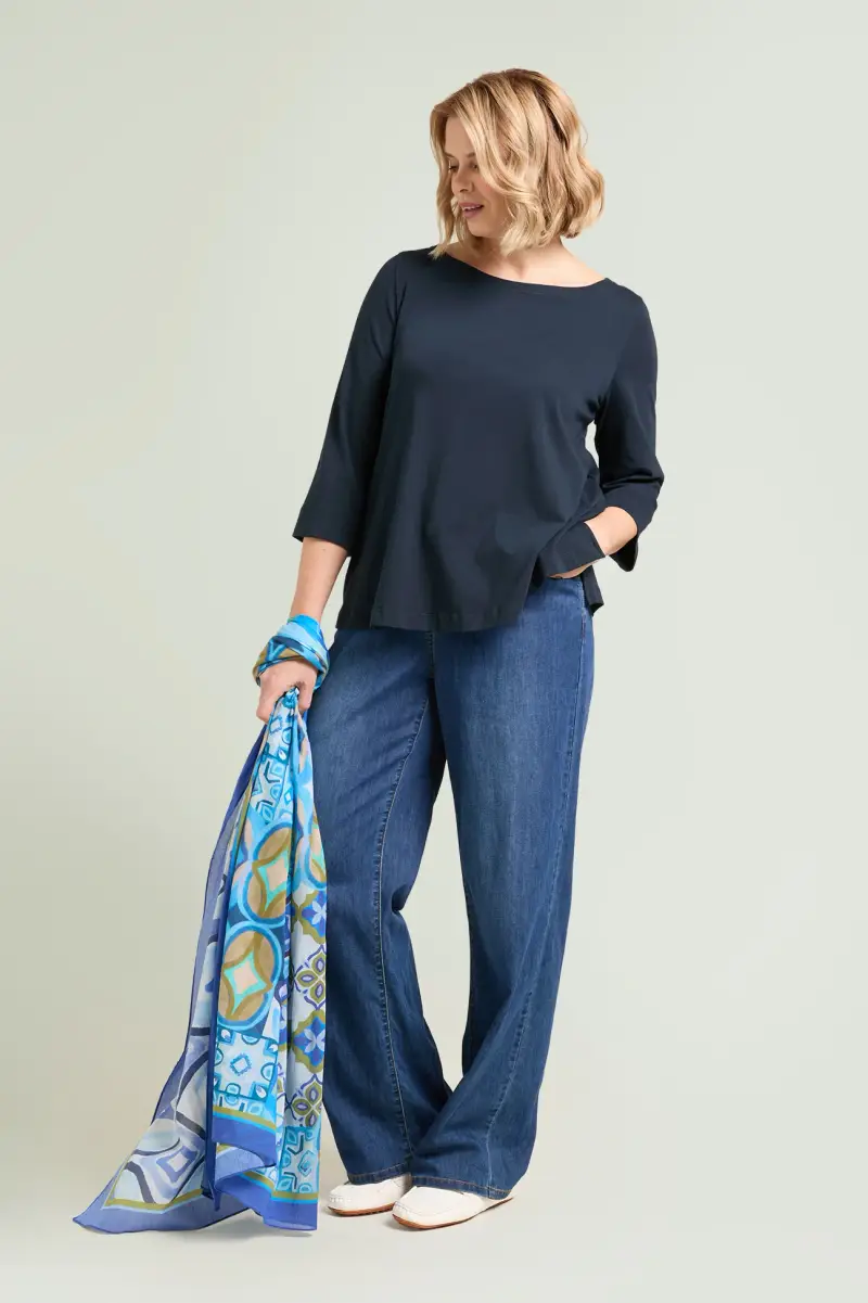 Luisa Viola T-shirt Donna Viola 4322259 miniatura 3