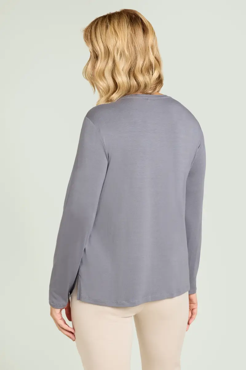 Luisa Viola T-shirt Donna Viola 3527334 miniatura 2