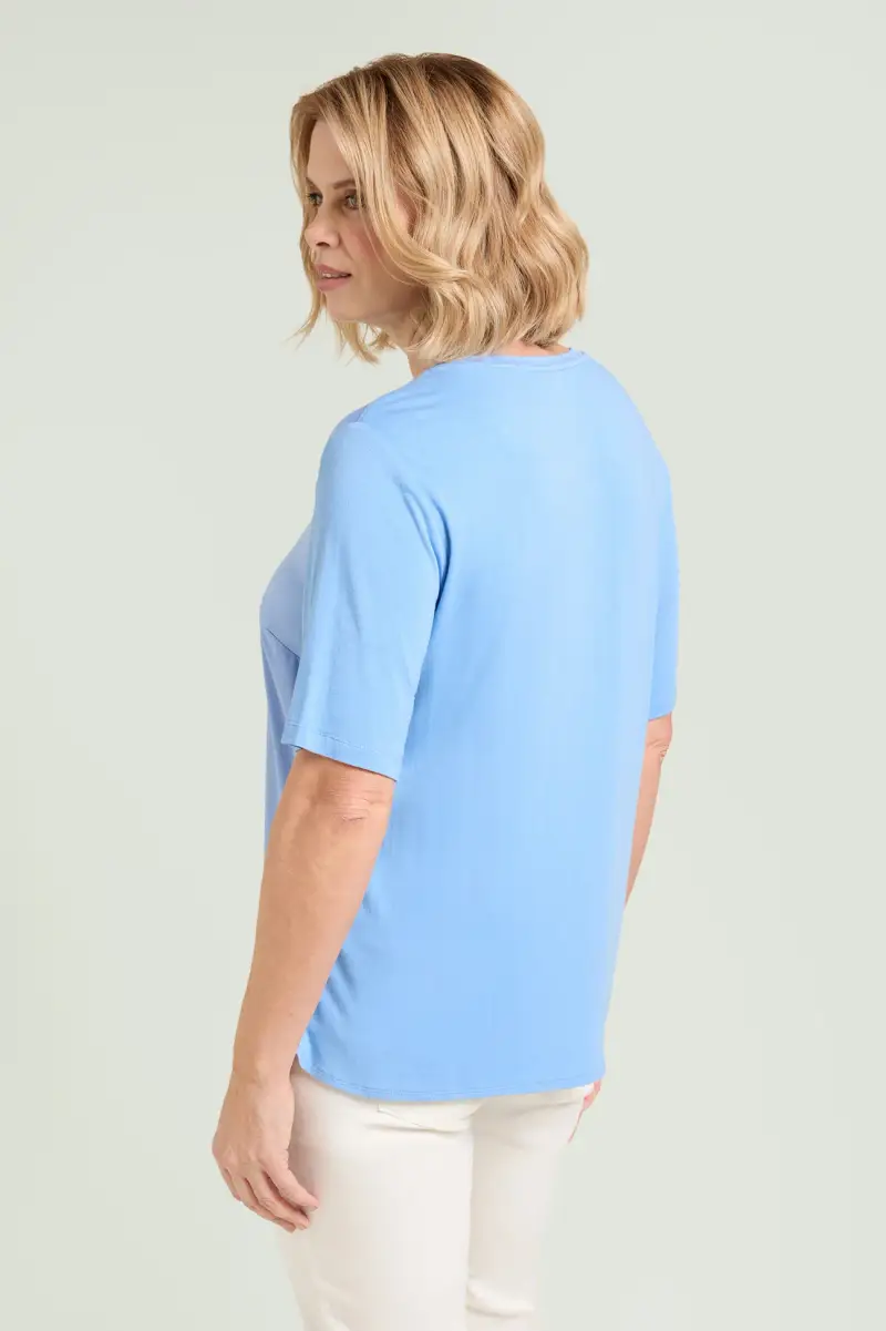 Luisa Viola T-shirt Donna Viola 4191997 miniatura 2