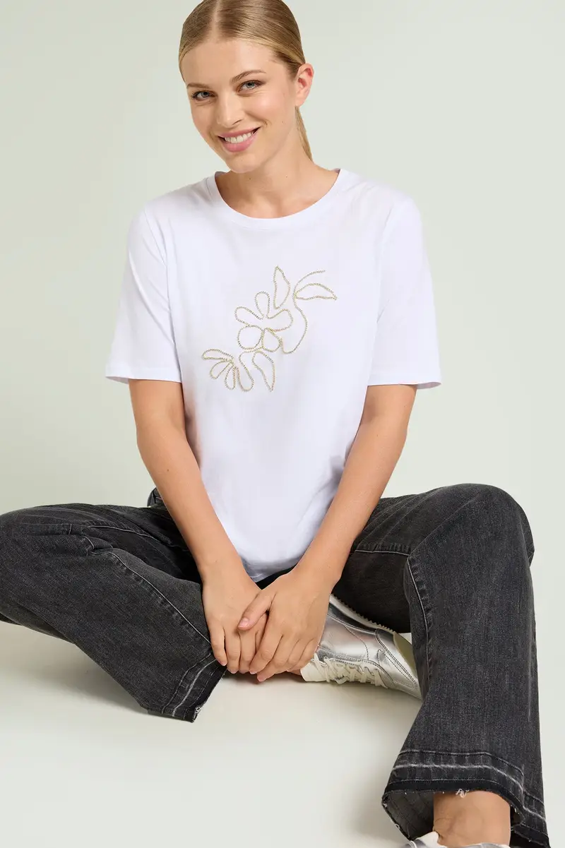 Luisa Viola T-shirt Donna Viola 1940408