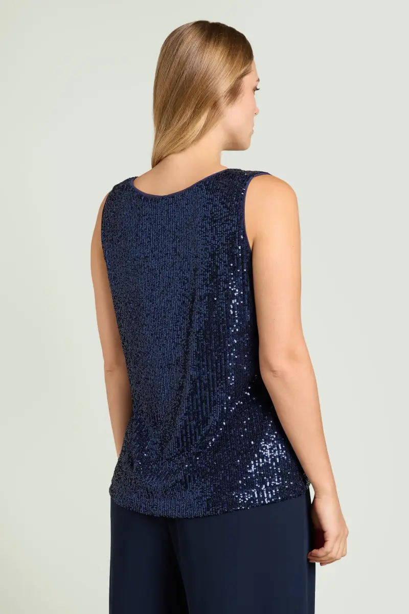 TOP FULL PAILLETTES Donna miniatura 2