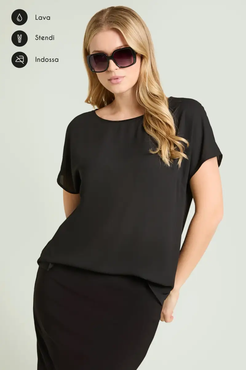 BLUSA PASSEPARTOUT Donna