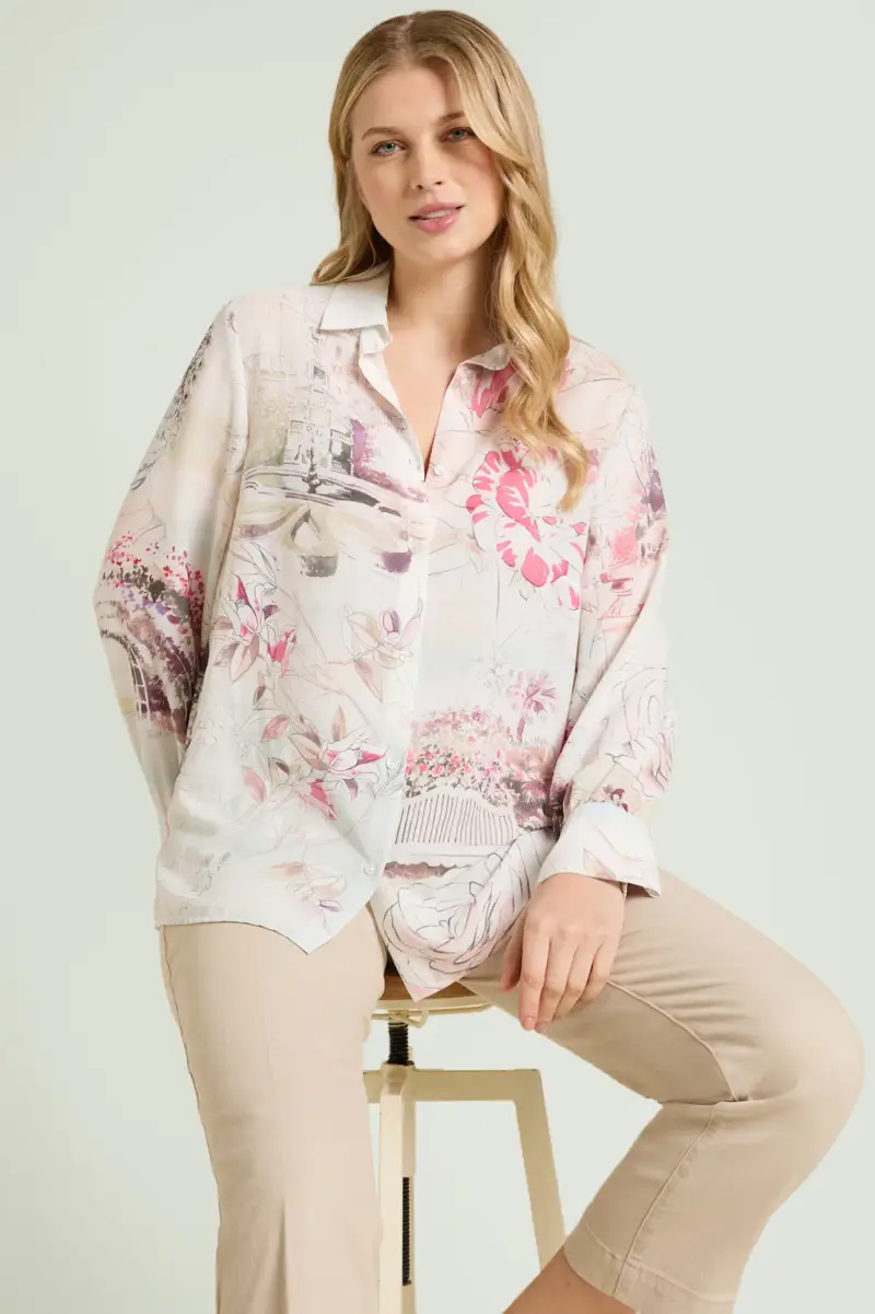 CAMICIA STAMPATA Donna