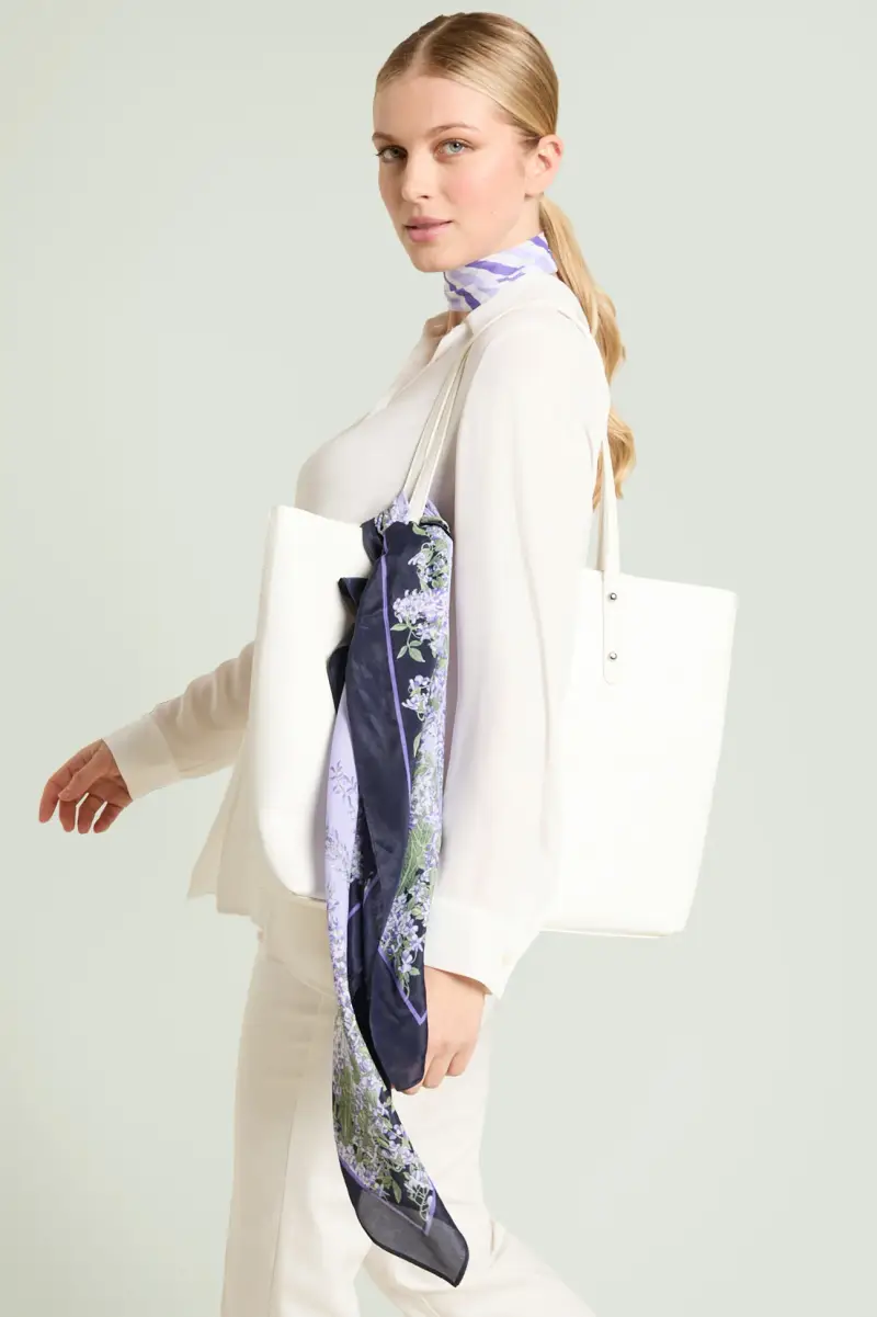 FOULARD E SCIARPINA IN MISTOSETA Donna miniatura 3