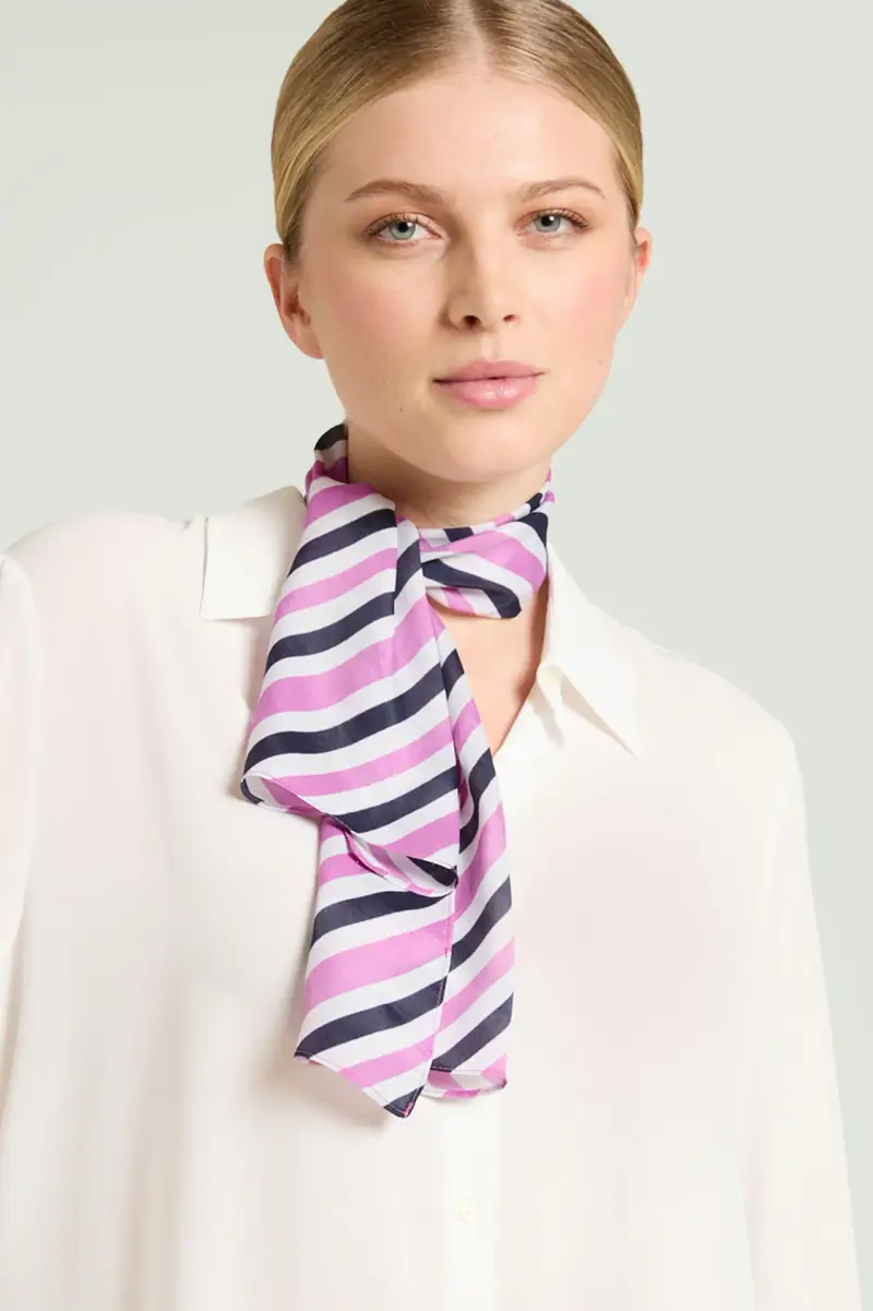 FOULARD E SCIARPINA IN MISTOSETA Donna miniatura 3