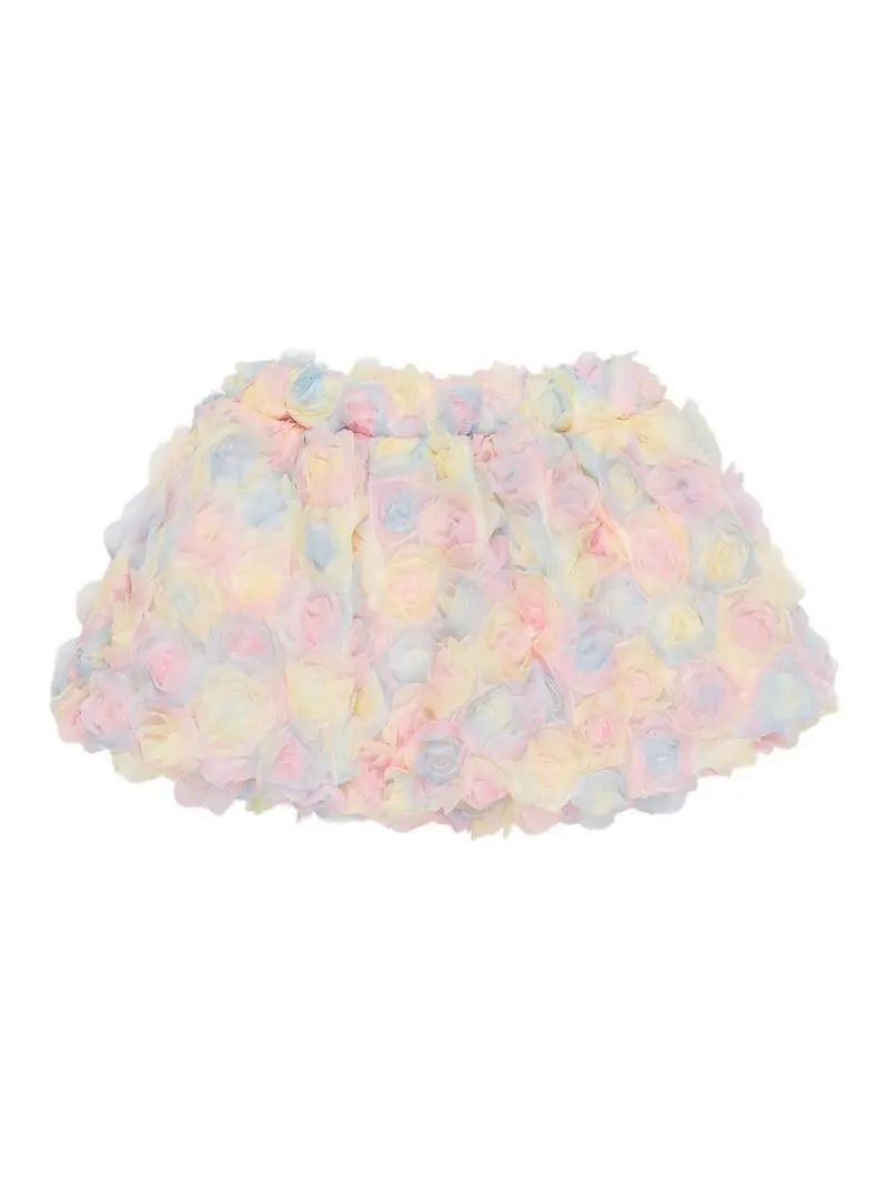 Gonna Con Fiori Multicolore