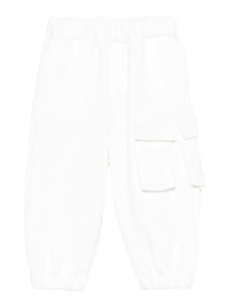 Pantalone Con Tasca Bianco