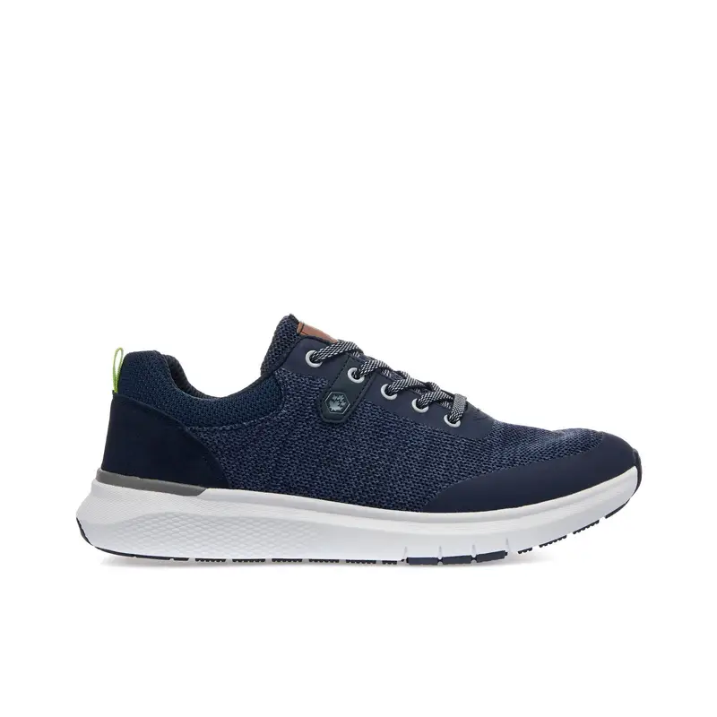 Sneakers blu da uomo in tessuto