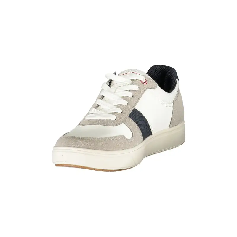 Sneakers Uomo Bianche Marvin con Lacci Bianco miniatura 3