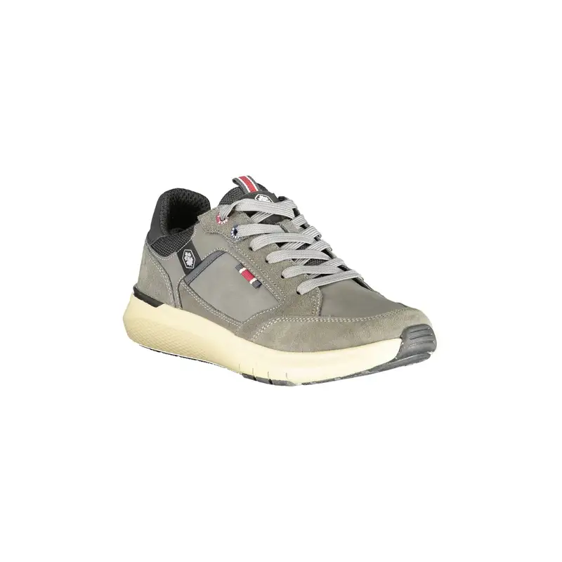 Sneakers Uomo Grigie Neil con Lacci Grigio miniatura 2