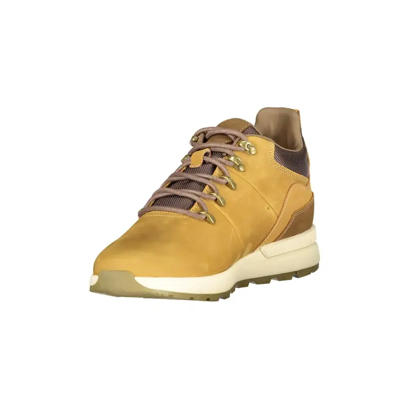 Sneakers Uomo Marroni Stampa Logo Marrone miniatura 3